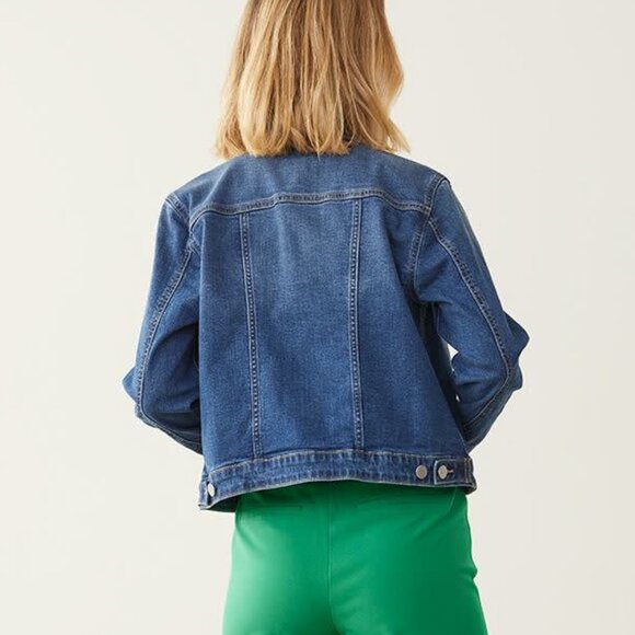 NWT Reitmans Stretch Denim Jacket 3X - Picture 3 of 14